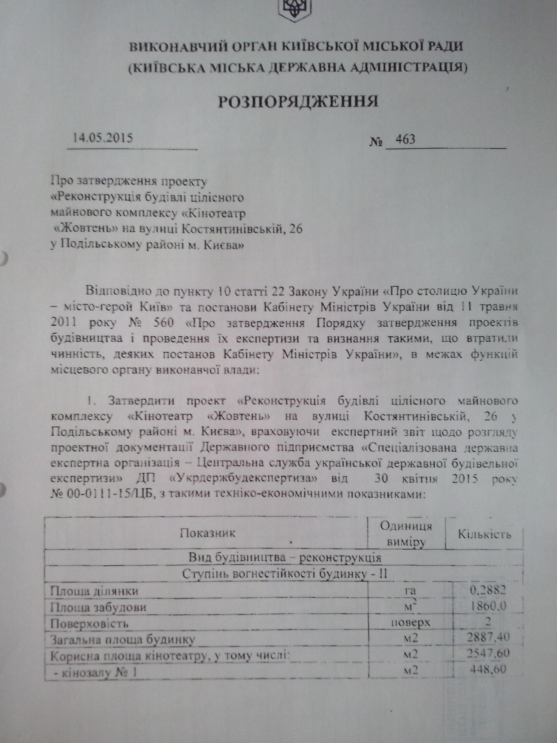 розпор