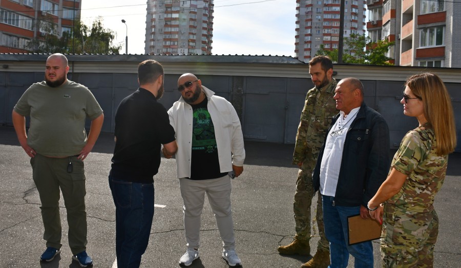 Передали допомогу військовим ДФТГ, які захищають небо над Києвом та Київщиною