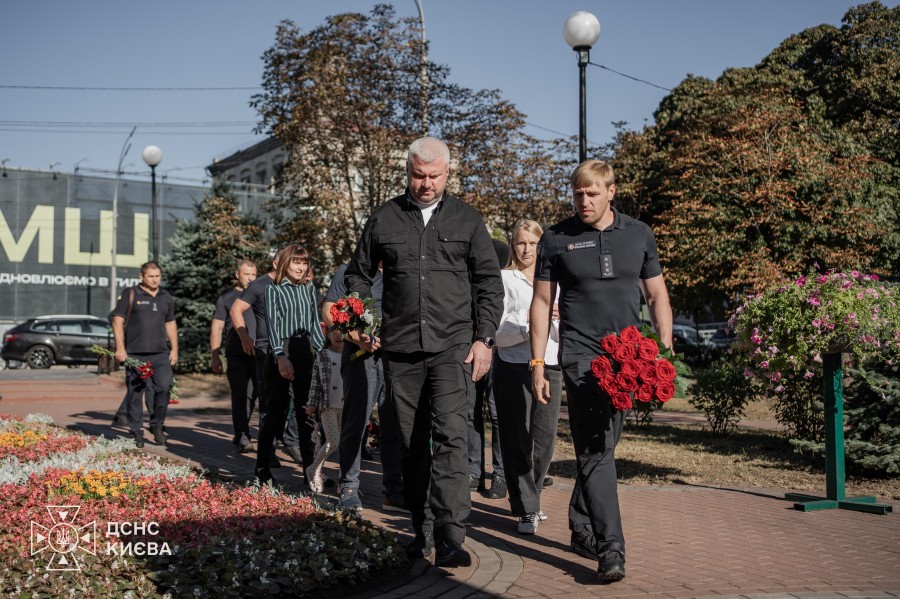 Вшанували пам’ять загиблих рятувальників