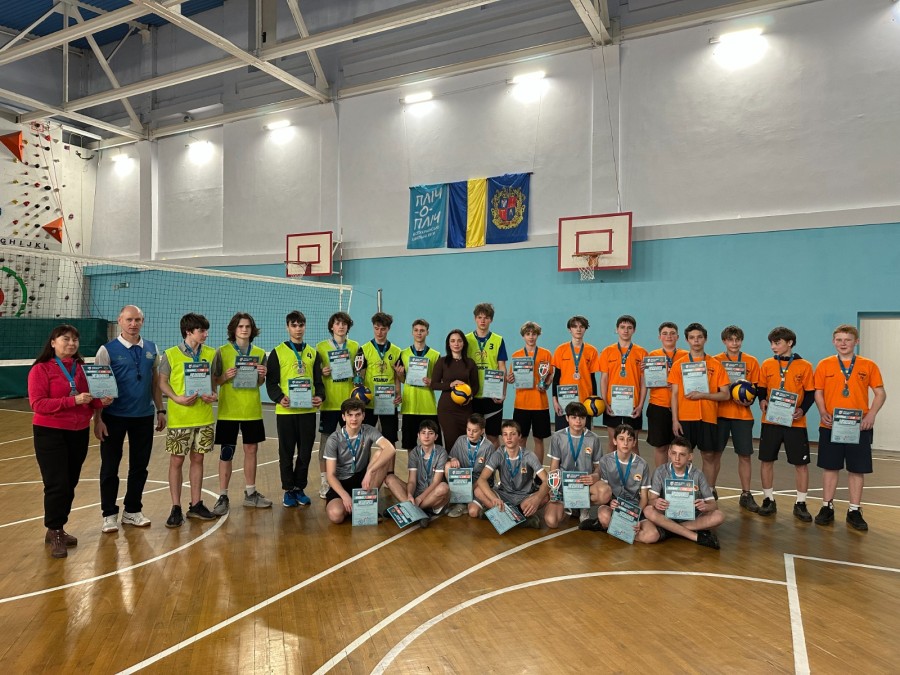 Відбувся районний етап змагань «Пліч-о-пліч Всеукраїнські шкільні ліги» з волейболу серед команд хлопців 5–9 та 9–11 класів закладів загальної середньої освіти