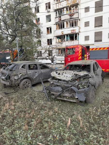 Дніпровський район після нічної атаки
