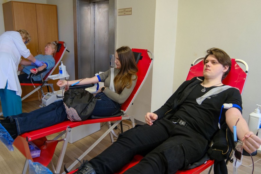 У Солом’янському районі відбулася донорська акція «Здай кров — врятуй життя»