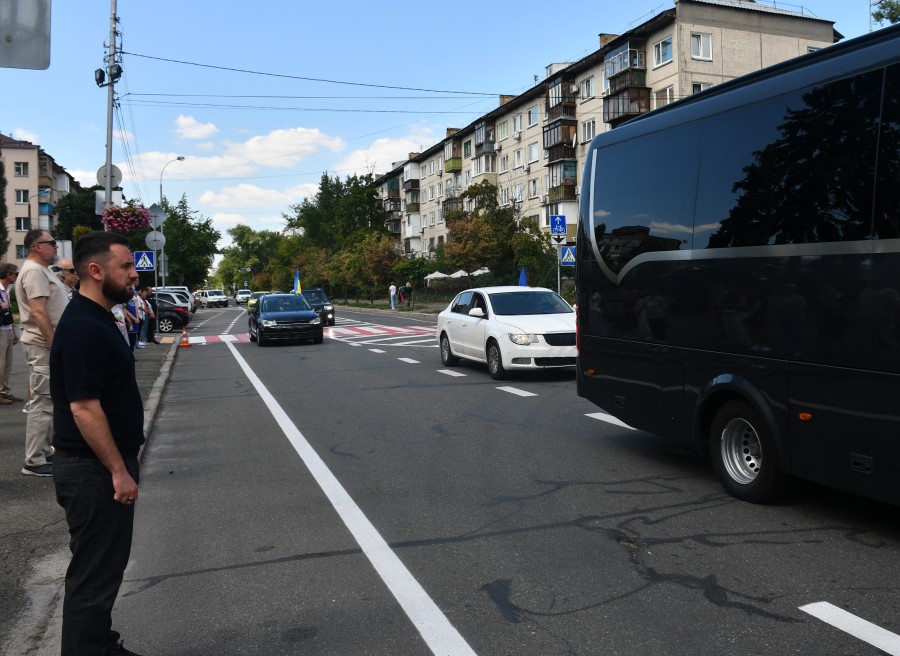 Дніпровський район прощається з Героєм України - Дмитром Качалкіним