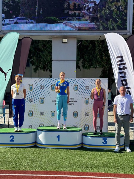 Вихованки ДЮСШ №16 здобули дві бронзові медалі на командному чемпіонаті України з легкої атлетики