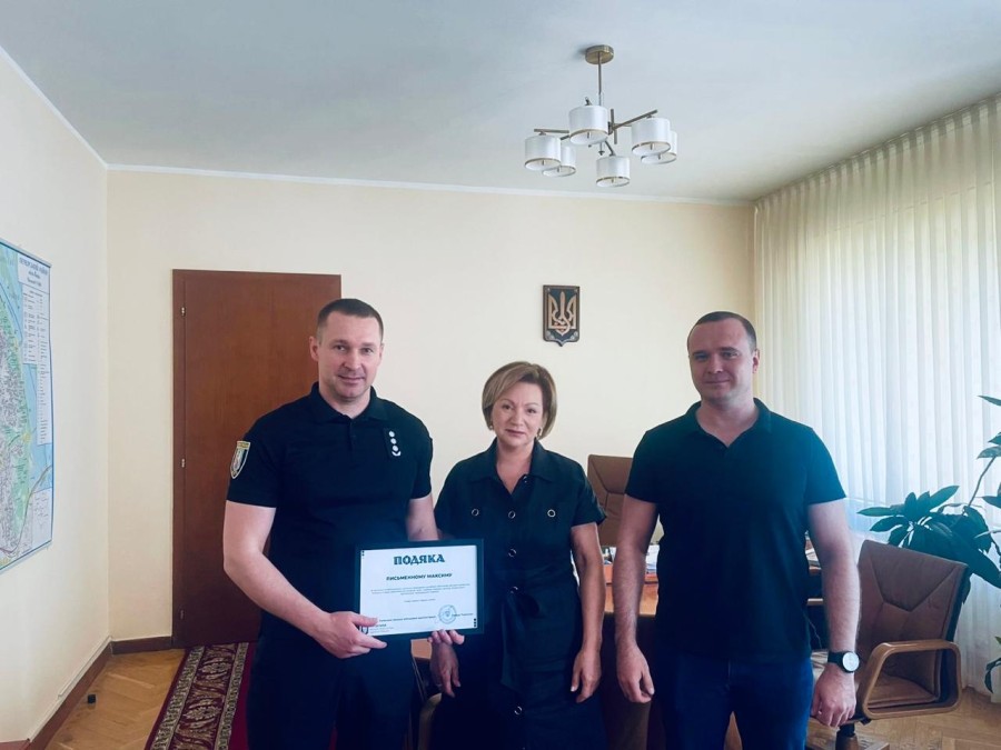 До Дня Національної поліції України на Печерську привітали правоохоронців