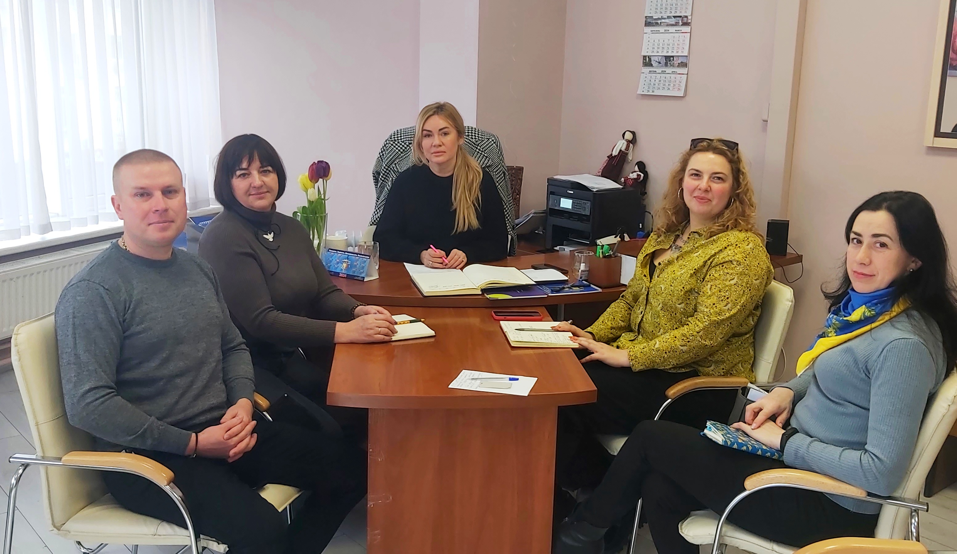 Робоча зустріч із представниками Ради волонтерів при Голосіївській РДА