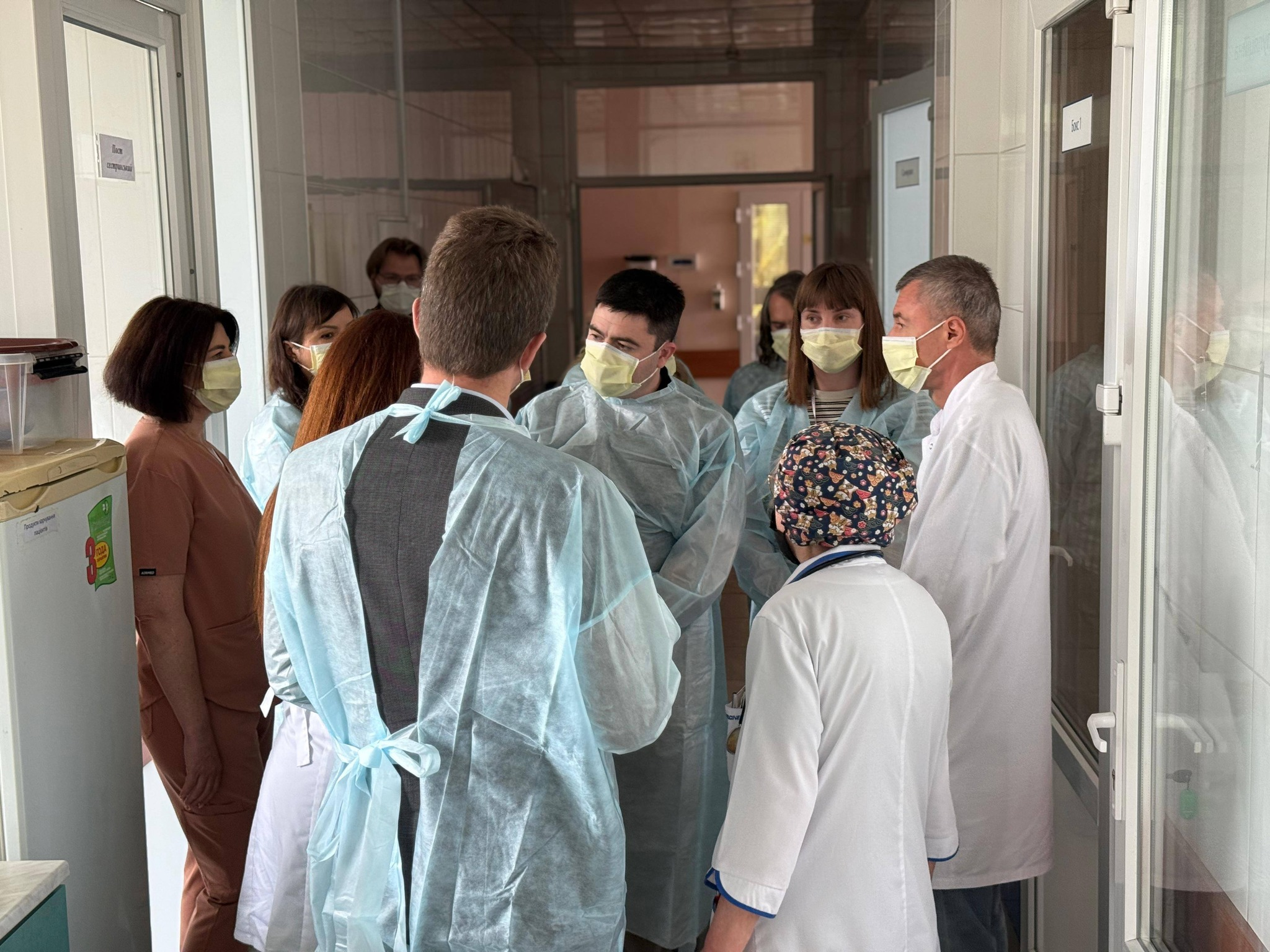 представники бельгійського агентства з розвитку enabel відвідали відділення київського центру термічних уражень