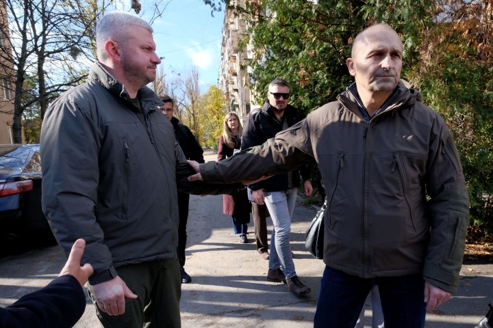 Зустріч із Міністром оборони Хорватії Іваном Анушичем у Солом’янському районі Зустріч із Міністром оборони Хорватії Іваном Анушичем у Солом’янському районі