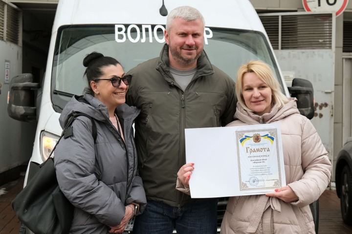 Солом’янський район отримав допомогу від Благодійного фонду «Формат 20» для опорних пунктів і Пунктів незламності