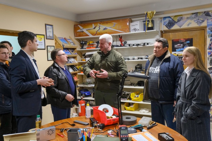 Сергій Мовенко оглянув Малу повітряну академію: заклад потребує відновлення