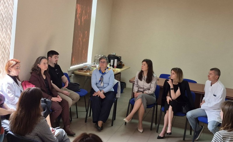 представники бельгійського агентства з розвитку enabel відвідали відділення київського центру термічних уражень
