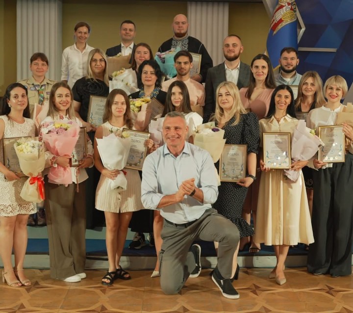 Віталій Кличко відзначив талановиту молодь Києва премією міського голови