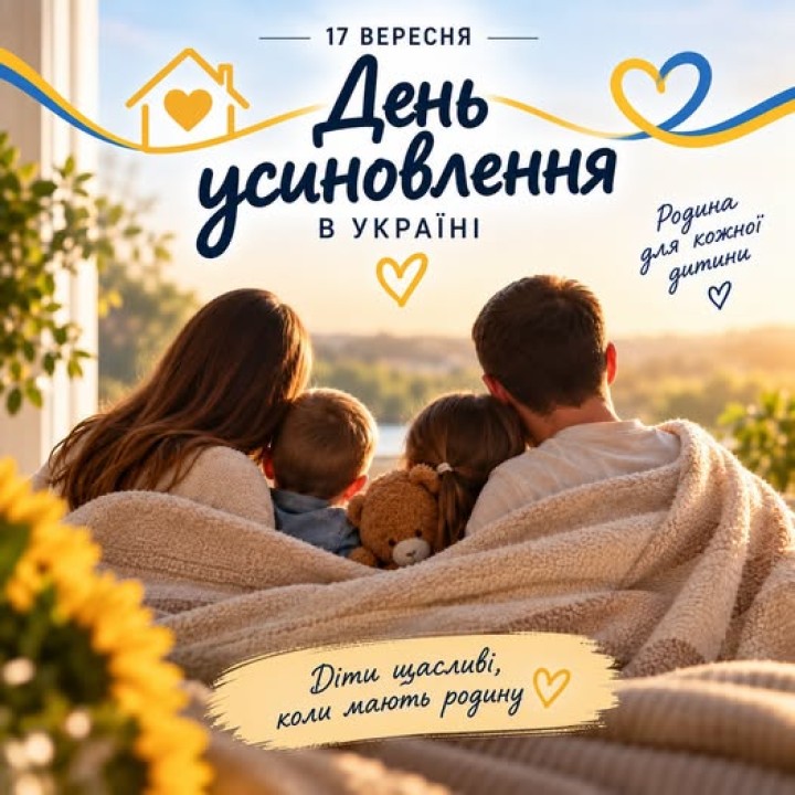 День усиновлення: родина починається з любові