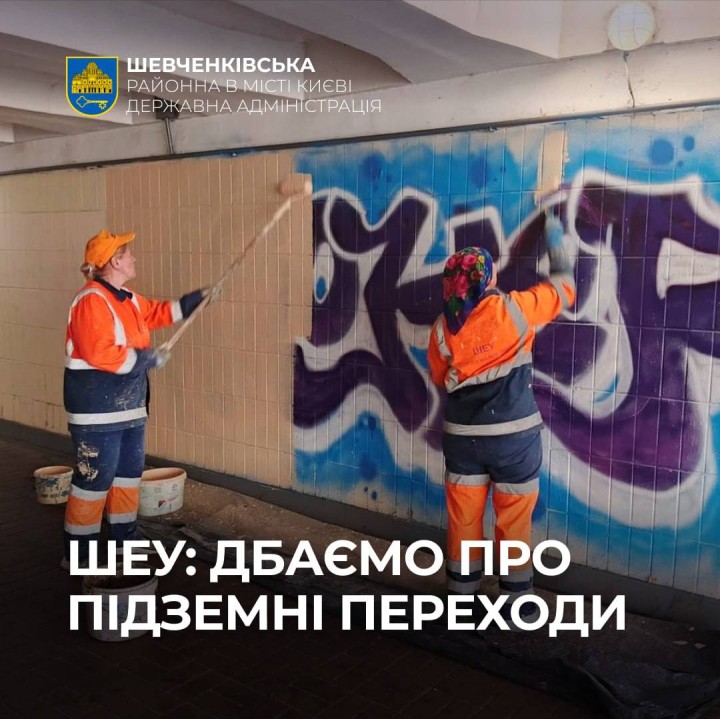 ШЕУ: ДБАЄМО ПРО ПІДЗЕМНІ ПЕРЕХОДИ