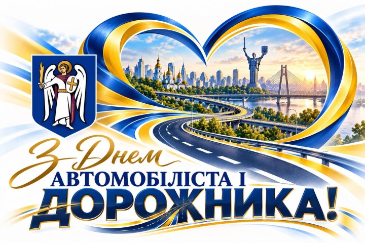 З Днем автомобіліста і дорожника!