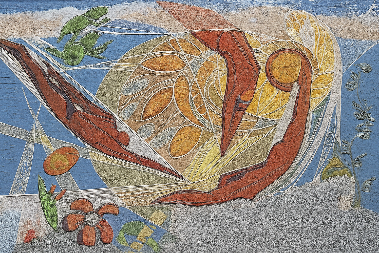 Мозаїчне панно «Рух»